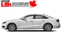 2023 Audi A4 Komfort 45 TFSI quattro Ibis White  Shot 3