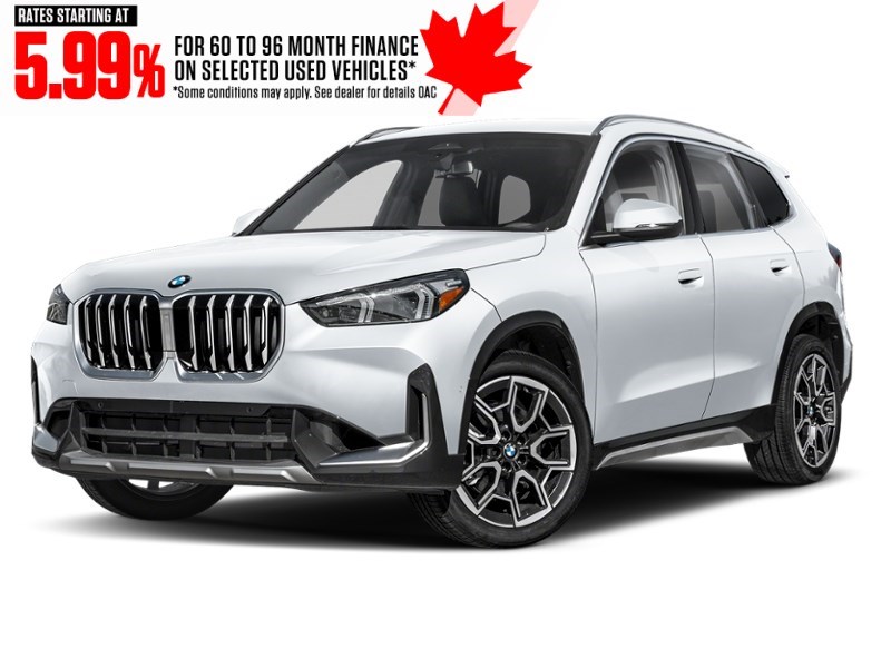 2025 BMW X1 xDrive28i Sports Activity Vehicle Alpine White  Shot 1