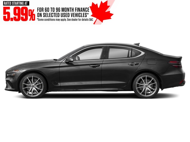 2022 Genesis G70 3.3T Sport AWD Vik Black  Shot 3