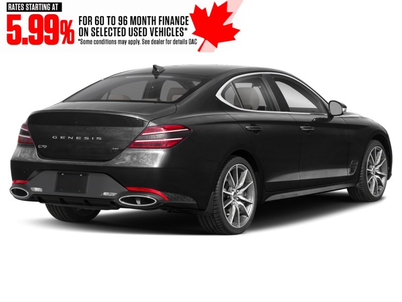 2022 Genesis G70 3.3T Sport AWD Vik Black  Shot 6