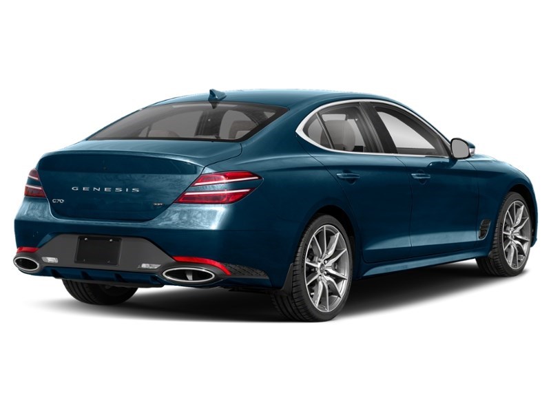 2023 Genesis G70 3.3T Sport AWD Tasman Blue  Shot 2