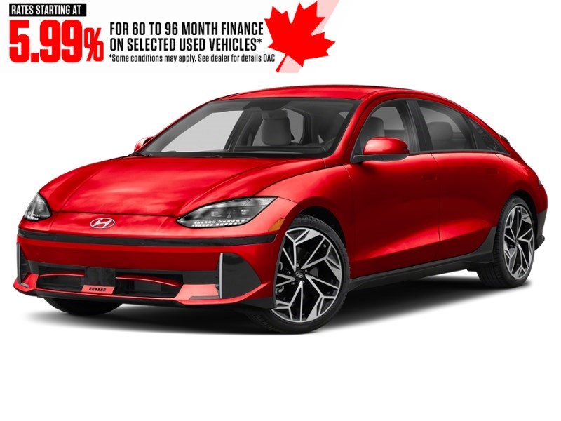 2024 Hyundai IONIQ 6 Preferred AWD Long Range Ultimate Red  Shot 1