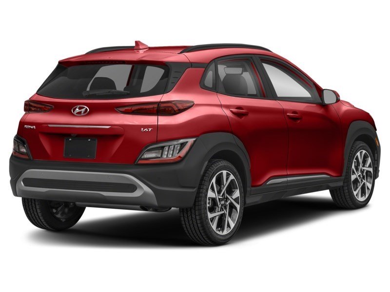 2023 Hyundai Kona 2.0L Preferred AWD w/Sun & Leather Package Pulse Red  Shot 2