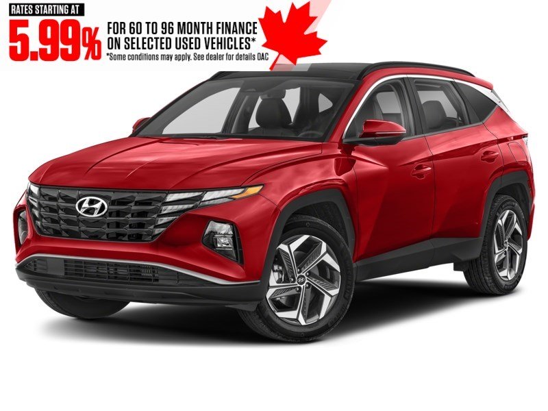 2023 Hyundai Tucson Hybrid Luxury AWD Crimson Red  Shot 1