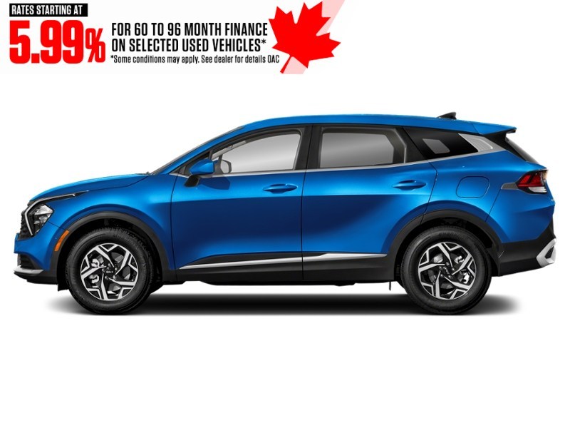 2024 Kia Sportage LX AWD Vesta Blue  Shot 5