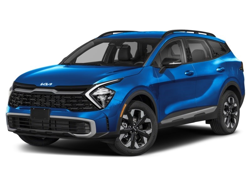 2023 Kia Sportage X-Line Limited AWD w/Black Interior Vesta Blue  Shot 7
