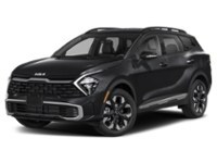 2024 Kia Sportage X-Line Limited AWD w/Green Interior Fusion Black  Shot 4
