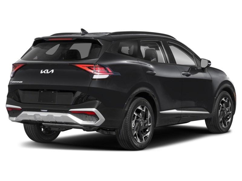 2023 Kia Sportage EX Premium AWD w/Red Interior Fusion Black  Shot 2