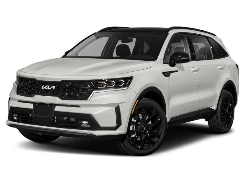 2023 Kia Sorento 2.5T SX w/Black Leather Glacial White Pearl  Shot 1