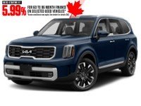 2023 Kia Telluride SX AWD Midnight Lake Blue  Shot 4
