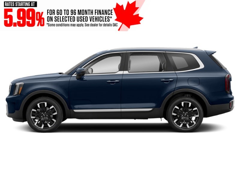 2023 Kia Telluride SX AWD Midnight Lake Blue  Shot 3