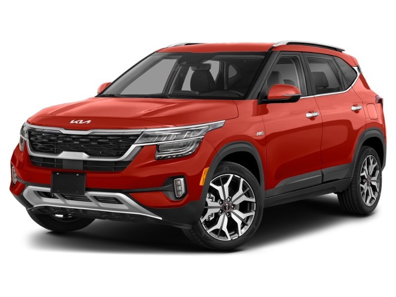 2022 Kia Seltos SX Turbo AWD w/Black Interior Lunar Orange  Shot 1