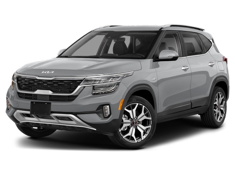 2022 Kia Seltos SX Turbo AWD w/Black Interior Steel Grey  Shot 32