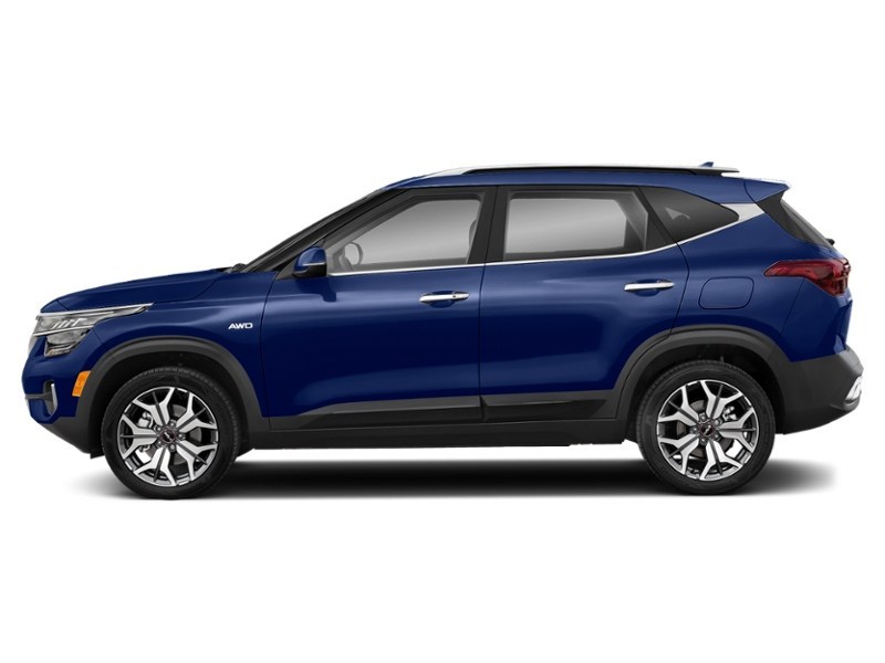 2022 Kia Seltos SX Turbo AWD w/Black Interior Dark Ocean Blue  Shot 27