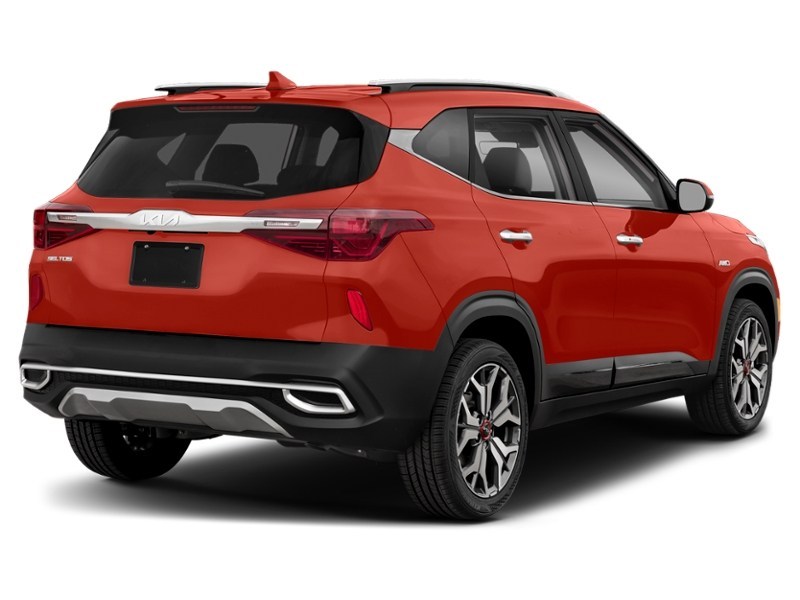 2022 Kia Seltos SX Turbo AWD w/Black Interior Lunar Orange  Shot 6