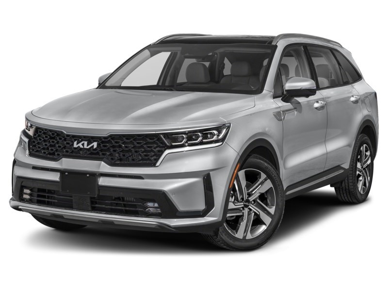 2023 Kia Sorento PHEV SX AWD w/Navy Blue Interior Steel Grey  Shot 4