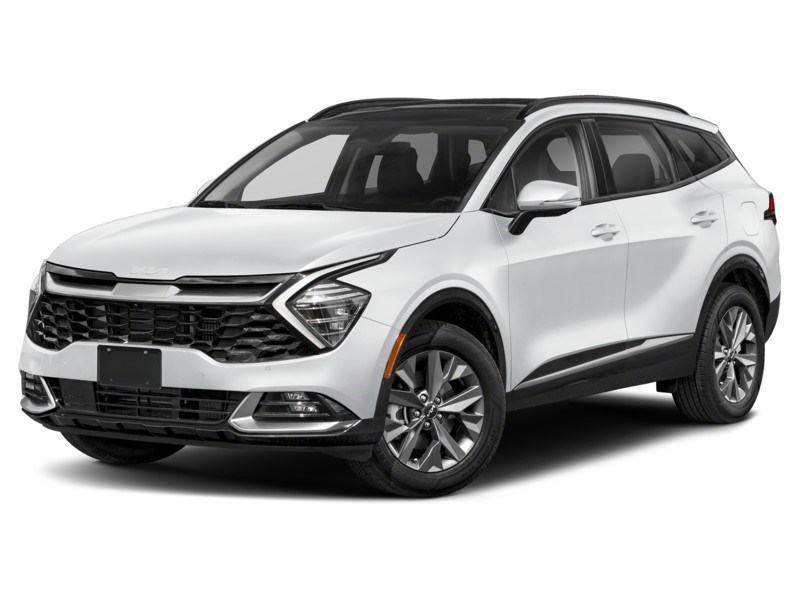 2023 Kia Sportage HEV SX AWD w/Black Interior Snow White Pearl  Shot 1
