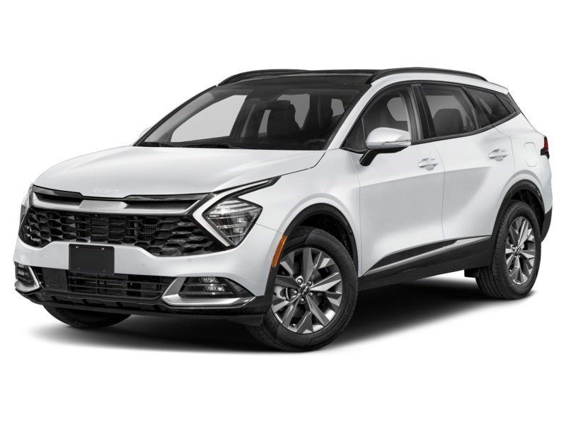 2023 Kia Sportage HEV SX AWD w/Red Interior Snow White Pearl  Shot 4