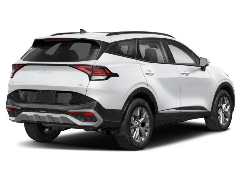 2023 Kia Sportage HEV SX AWD w/Red Interior Snow White Pearl  Shot 2