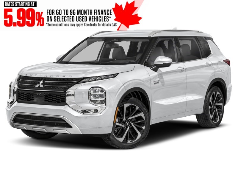 2023 Mitsubishi Outlander Plug-In Hybrid SEL S-AWC White Diamond  Shot 4