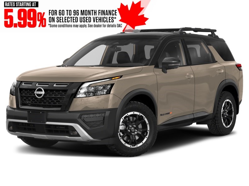 2023 Nissan Pathfinder Rock Creek 4WD Baja Storm/Super Black Metallic  Shot 7