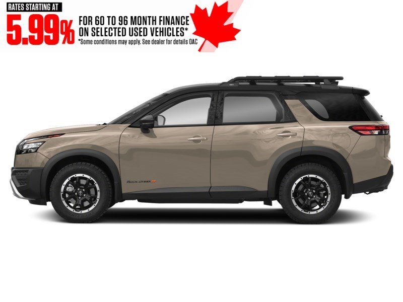 2023 Nissan Pathfinder Rock Creek 4WD Baja Storm/Super Black Metallic  Shot 11