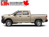 2023 RAM 2500 Tradesman 4x4 Crew Cab 6'4" Box Light Cream  Shot 3