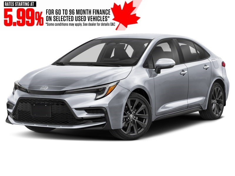 2023 Toyota Corolla SE CVT Classic Silver Metallic  Shot 1