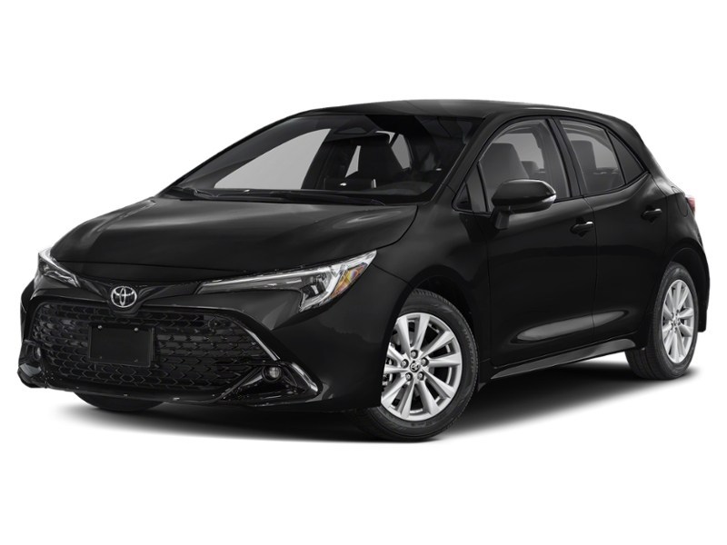 2024 Toyota Corolla Hatchback CVT Midnight Black Metallic  Shot 4