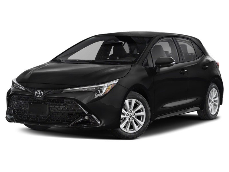 2024 Toyota Corolla Hatchback CVT Midnight Black Metallic  Shot 1