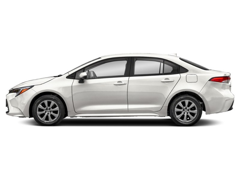 2024 Toyota Corolla Hybrid Hybrid LE CVT AWD White  Shot 3