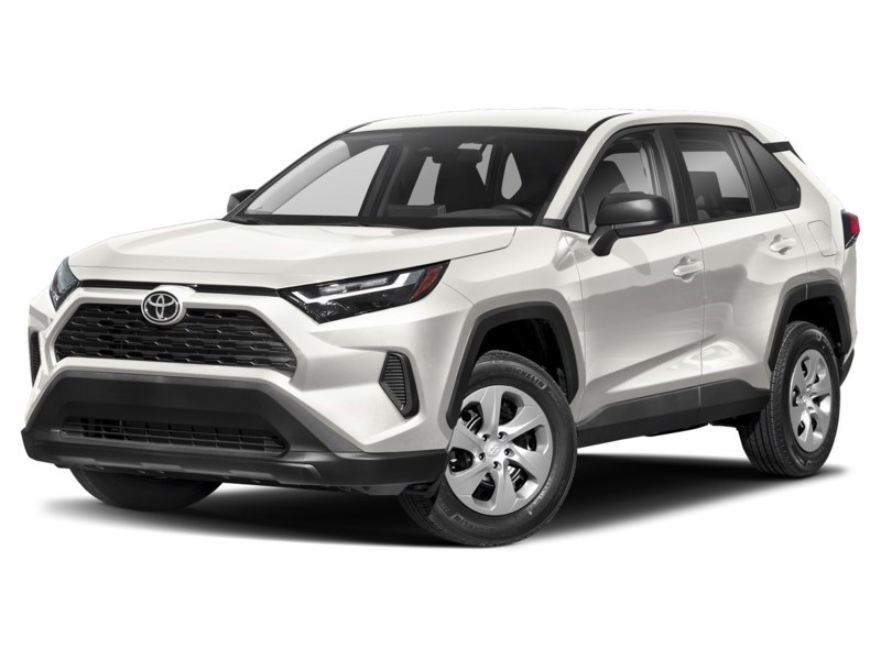 2025 Toyota RAV4 LE AWD White  Shot 5