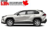 2023 Toyota RAV4 LE AWD White  Shot 6