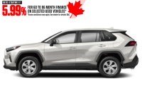 2024 Toyota RAV4 LE AWD White  Shot 5
