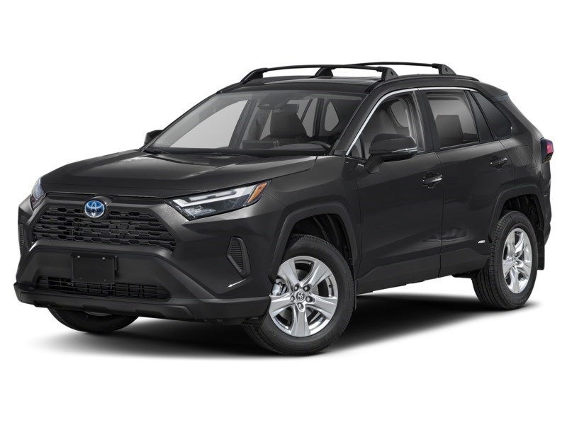2024 Toyota RAV4 Hybrid Hybrid XLE AWD Midnight Black Metallic  Shot 4