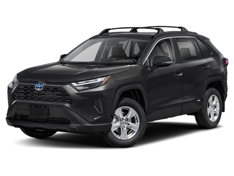 2023 Toyota RAV4 Hybrid Hybrid XLE AWD Midnight Black Metallic  Shot 4