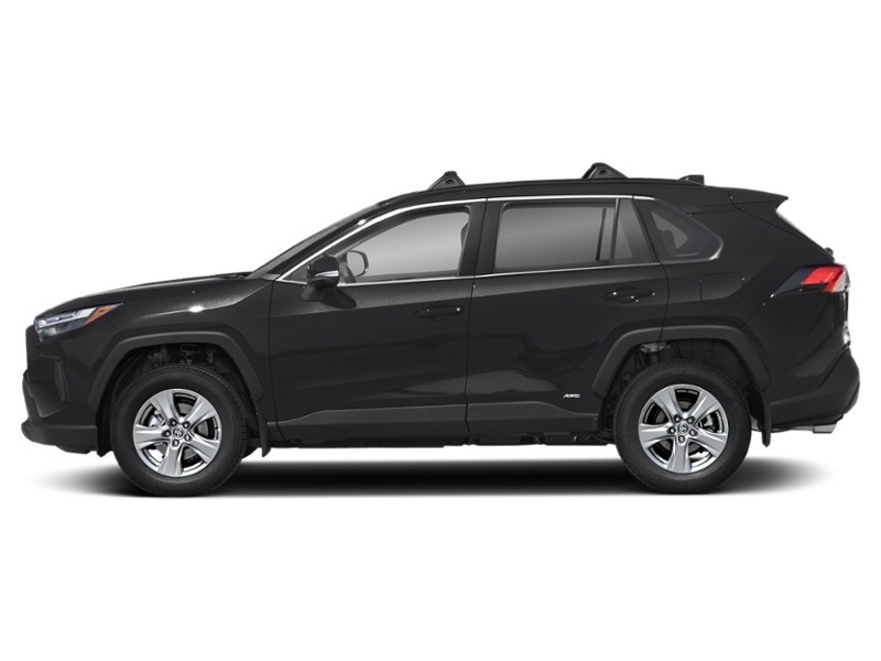 2023 Toyota RAV4 Hybrid Hybrid XLE AWD Midnight Black Metallic  Shot 5