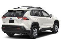 2024 Toyota RAV4 Hybrid Hybrid XLE AWD White  Shot 8