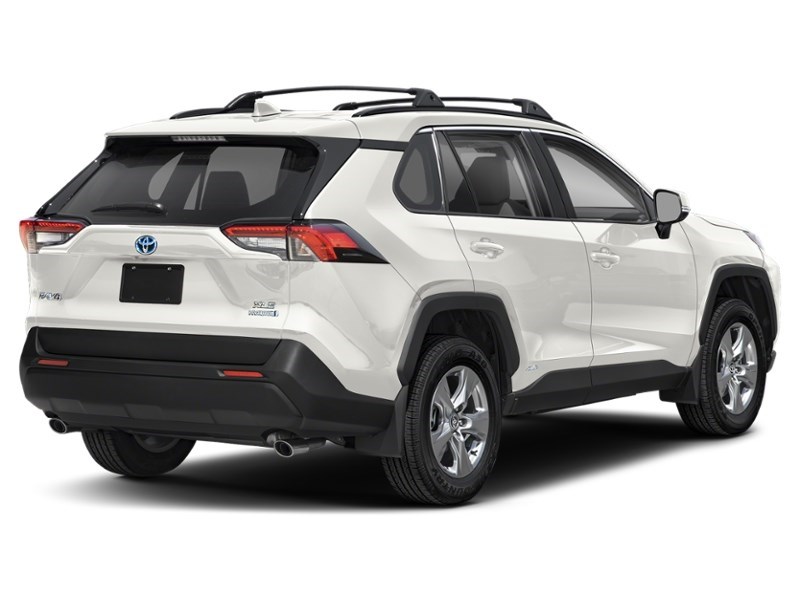 2023 Toyota RAV4 Hybrid Hybrid XLE AWD Super White  Shot 2