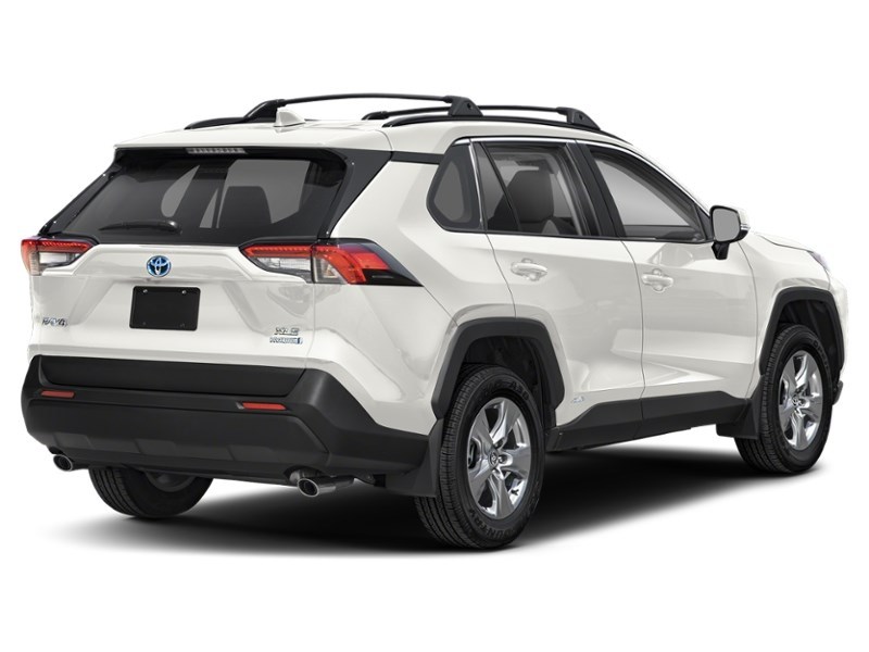 2023 Toyota RAV4 Hybrid Hybrid XLE AWD Super White  Shot 8
