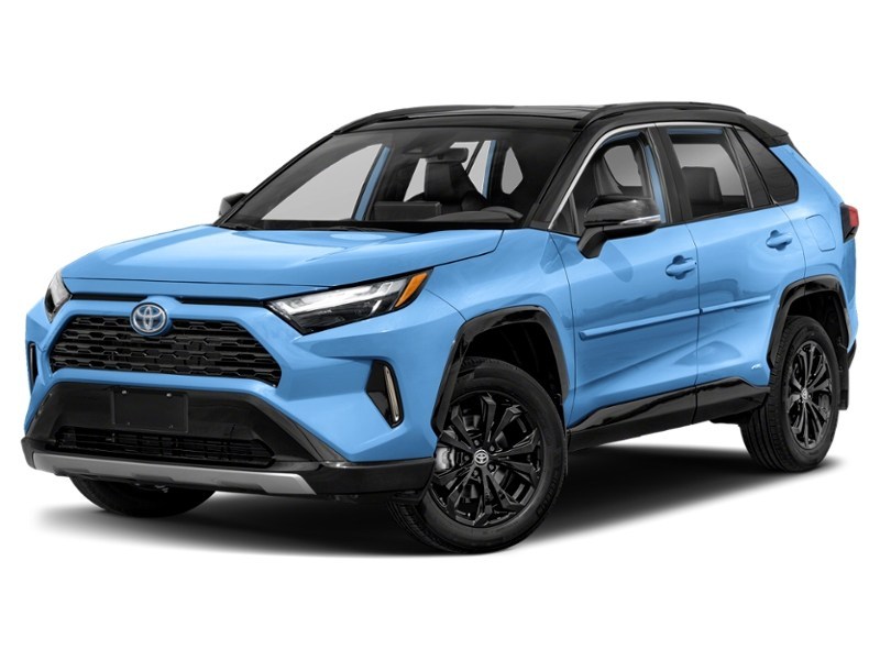 2023 Toyota RAV4 Hybrid Hybrid XSE AWD Cavalry Blue w/Black Roof  Shot 4