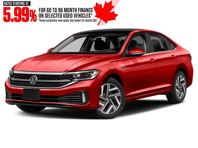 2024 Volkswagen Jetta Highline Auto Kings Red Metallic  Shot 4