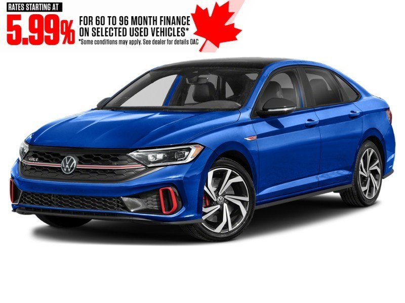 2024 Volkswagen Jetta GLI Autobahn DSG Rising Blue Metallic w/Black Roof  Shot 13