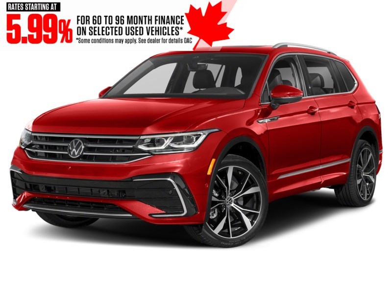 2024 Volkswagen Tiguan Highline R-Line 4MOTION Kings Red Metallic  Shot 26