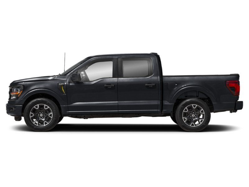2024 Ford F-150 STX 4WD SuperCrew 5.5' Box Agate Black Metallic  Shot 3