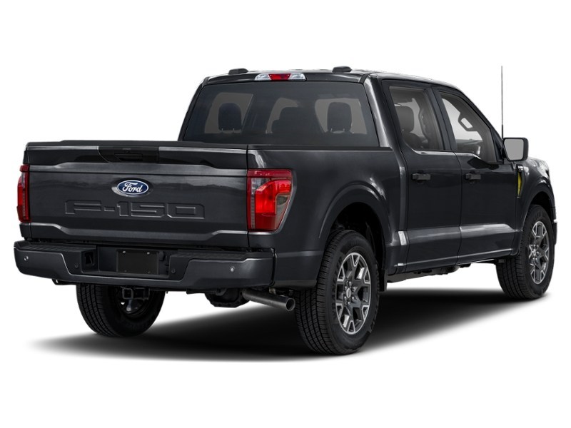 2024 Ford F-150 STX 4WD SuperCrew 5.5' Box Agate Black Metallic  Shot 2