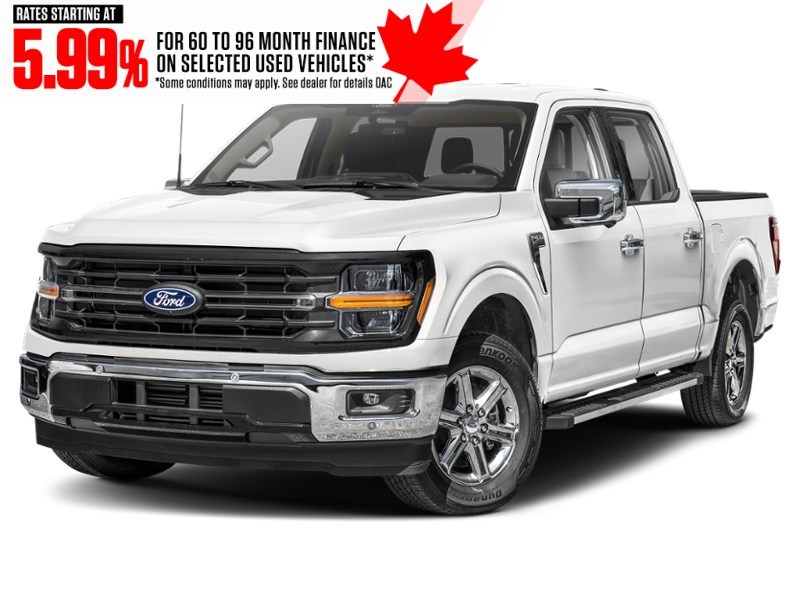 2025 Ford F-150 XLT 4WD SuperCrew 6.5' Box Oxford White  Shot 1