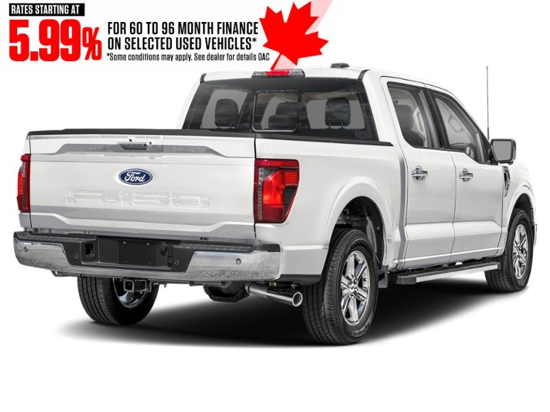 2025 Ford F-150 XLT 4WD SuperCrew 6.5' Box Oxford White  Shot 6