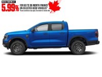 2024 Ford Ranger XLT 4WD SuperCrew 5' Box Velocity Blue Metallic  Shot 5