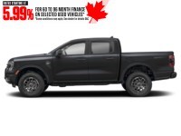 2024 Ford Ranger XLT 4WD SuperCrew 5' Box Shadow Black  Shot 3